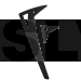 LX0347 Lynx Heli Innovations 300 X Vertical Fin Set 3K Carbon  